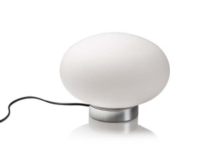 Настольная лампа с регулируемой яркостью из дутого стекла