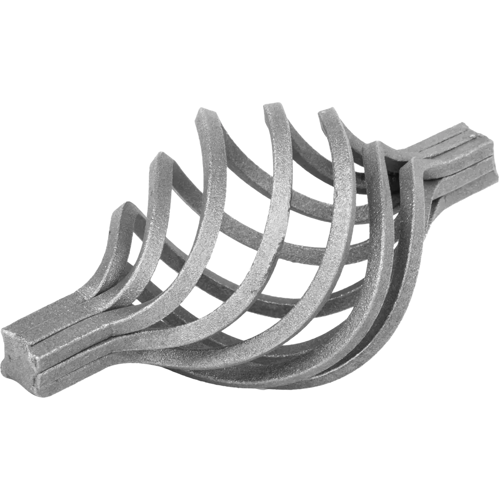 Santreyd Кованая декоративная корзинка для ограждений 120x60 мм 83743648 STLM-0044317 - Вид №1