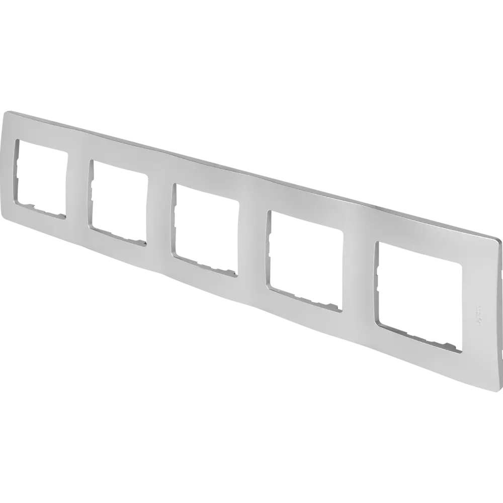 Legrand Etika: Алюминиевая рамка для розеток на 5 постов 17356994 STLM-0008033 - Вид №1