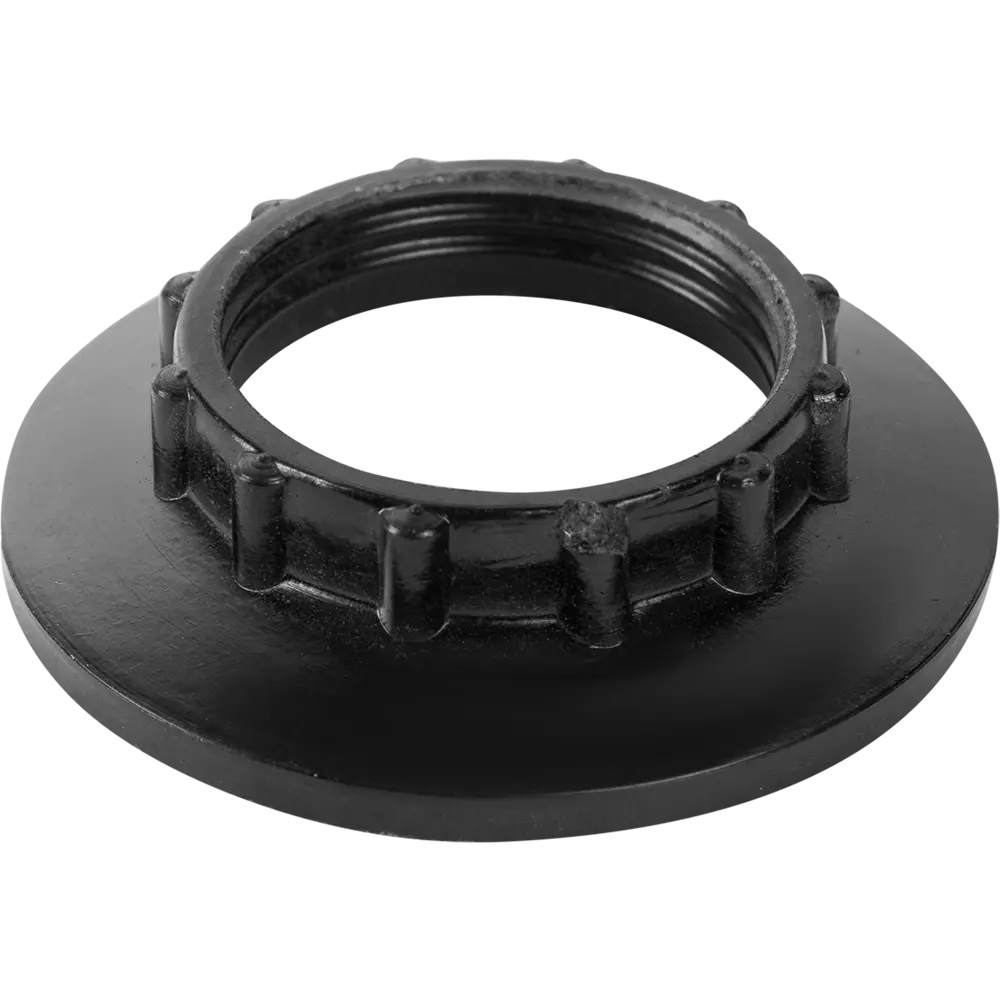 Кольцо крепежное для патрона Е14 цвет чёрный Santreyd STLM-2193130 - Вид №1