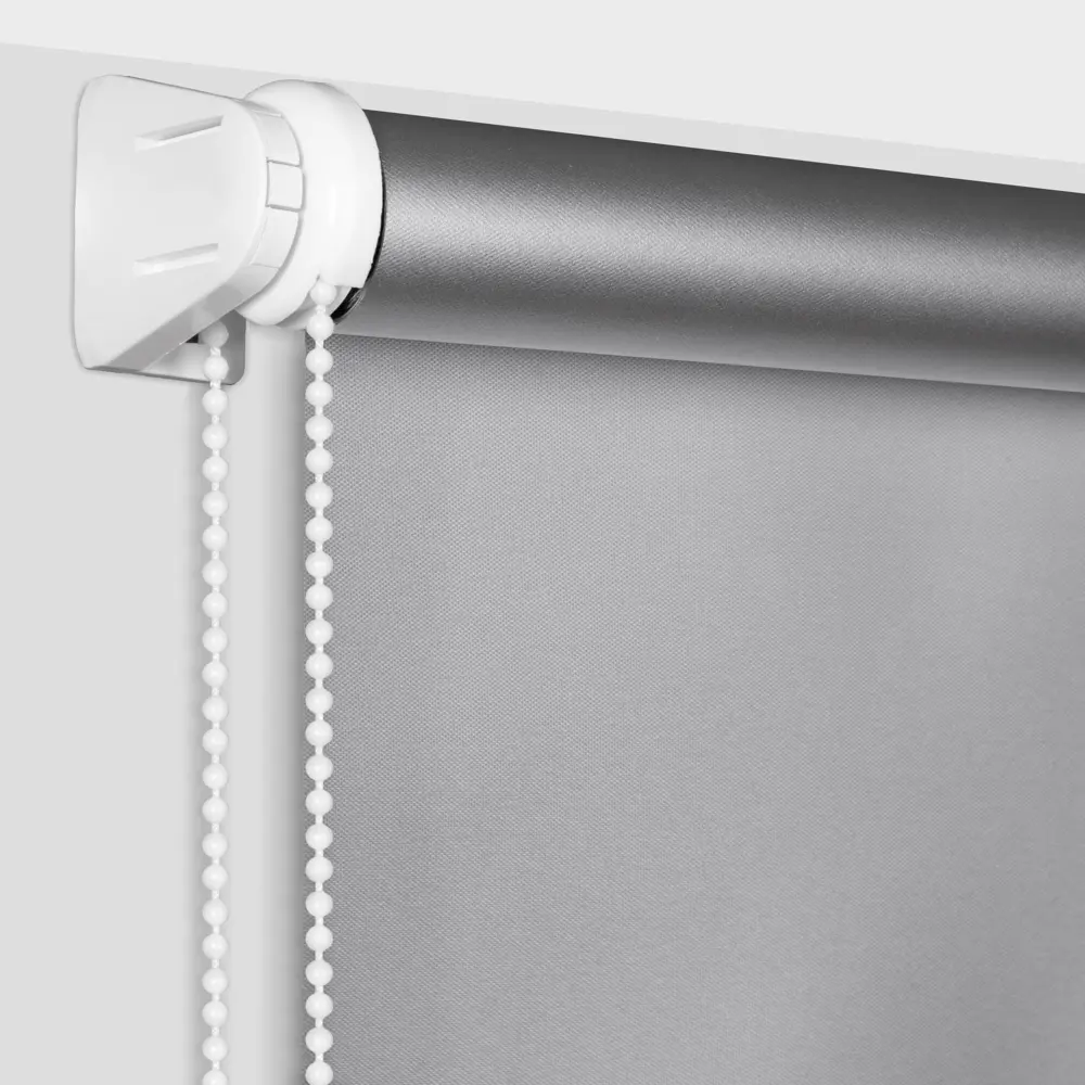 Штора рулонная блэкаут Silver 55x175 см серая GARDEN BLACKOUT Silver STLM-2133462 - Вид №1