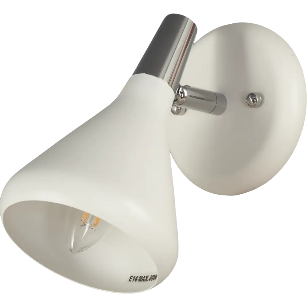 Спот поворотный Cico 1xE14x40 Вт металл цвет белый Arte Lamp STLM-2182394