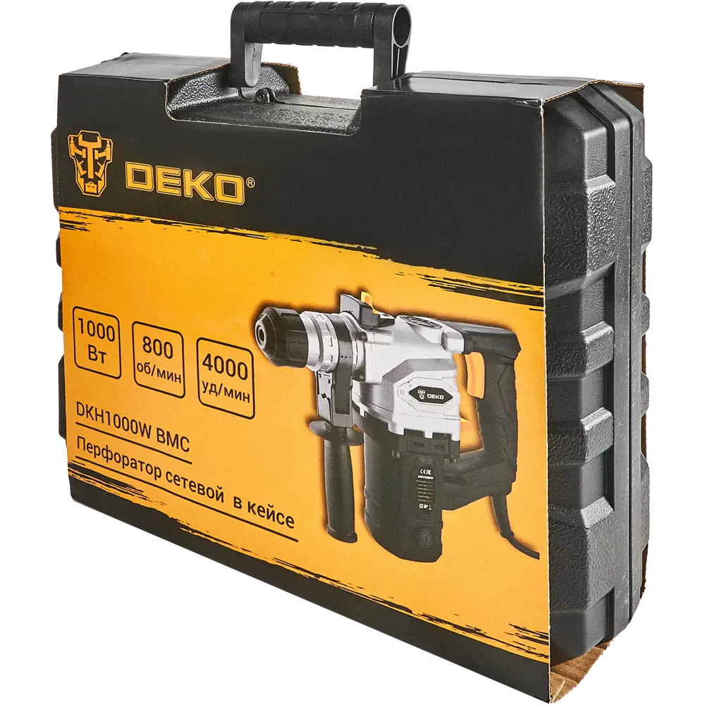 Перфоратор сетевой SDS-plus Deko DKH1000W, 1000 Вт, 4.1 Дж STLM-2123953 - Вид №8