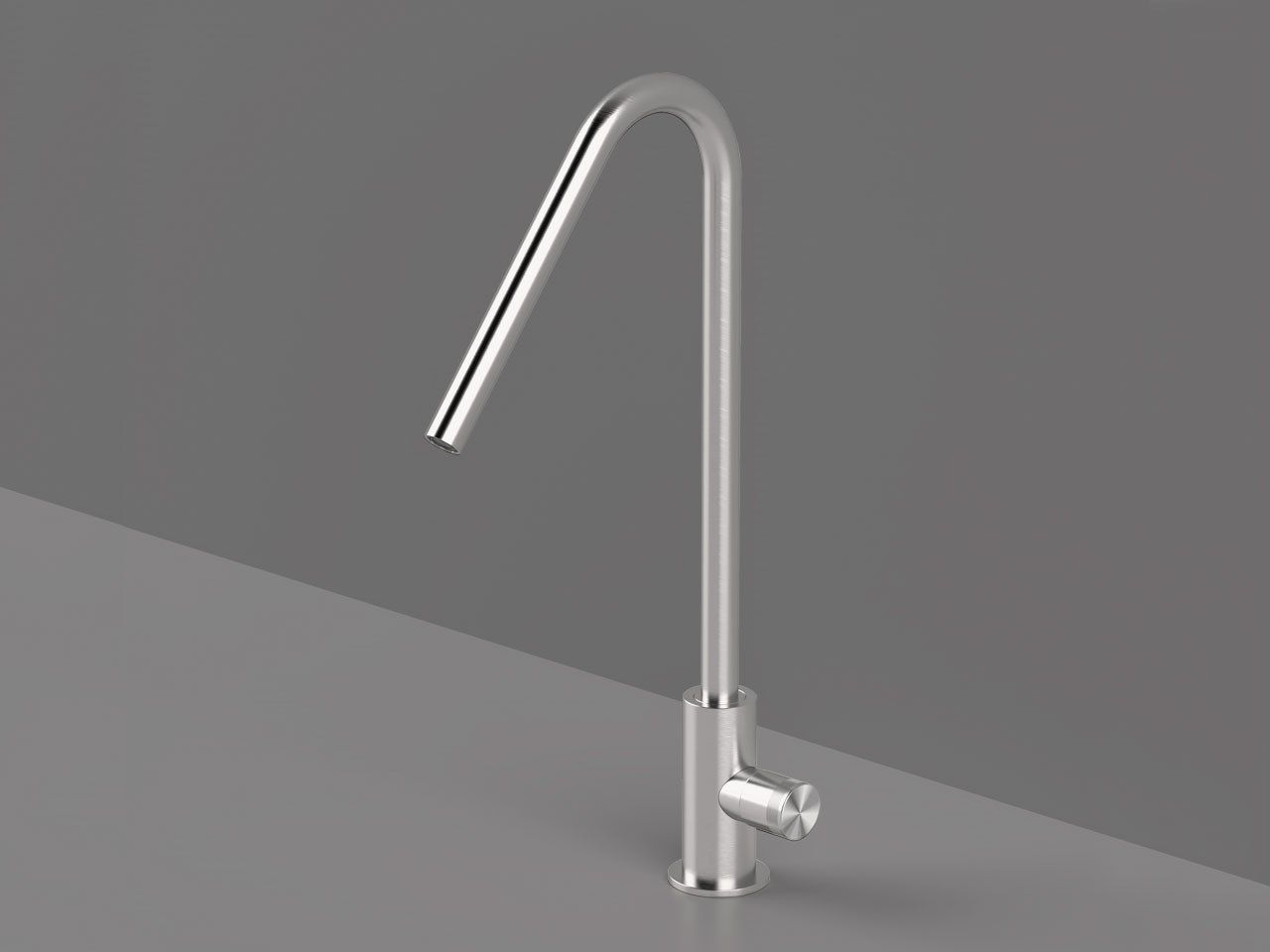 Смеситель для кухни из нержавеющей стали с поворотным изливом Radomonte HIRO ARCH-00049821 - Вид №7