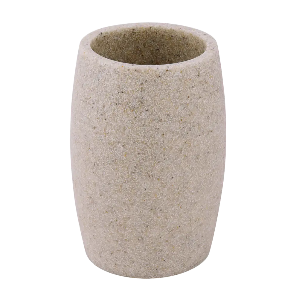 Стакан для зубных щёток Sensea Sand цвет бежевый STLM-2135132 - Вид №1