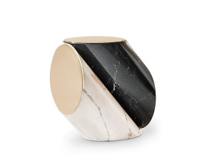 Мраморный журнальный столик / тумбочка