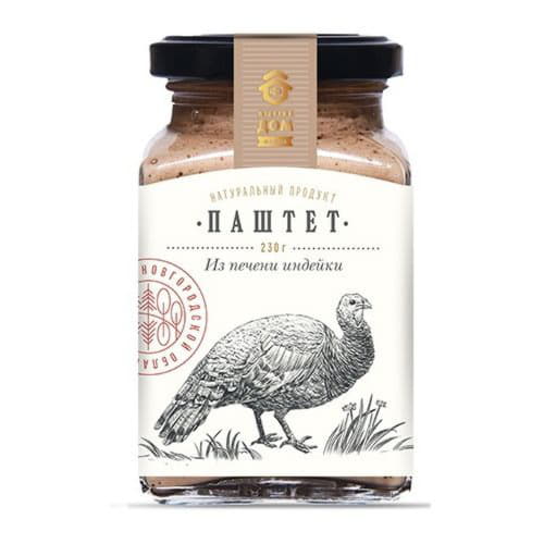 Паштет из печени индейки Медовый дом ферма Santreyd 9397 - Вид №1