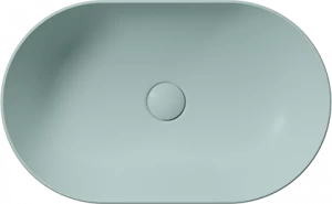883415 Накладная раковина на столешницу  овальная GSI ceramica