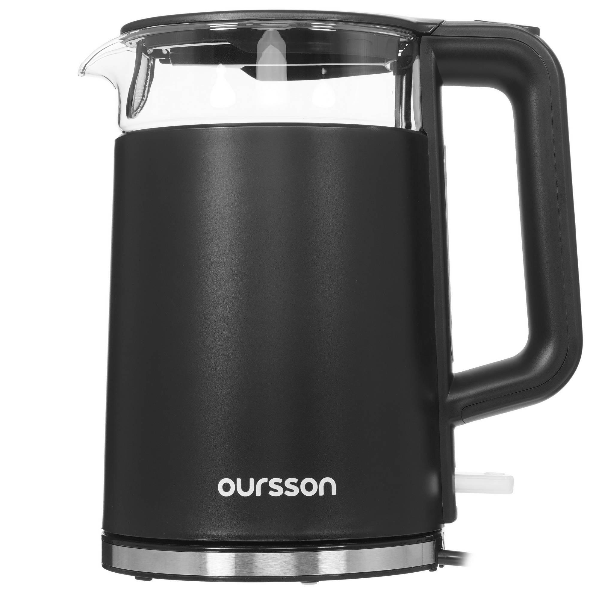 5352114 Электрочайник Oursson EK1732W/BL черный STDN-0079294