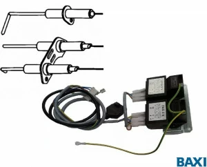 7113532- Устройство двойного розжига для напольных котлов серии SLIM с электродами (7113532-) BAXI