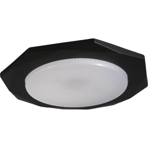 Светильник точечный встраиваемый G180 BK 90 мм, 2.5 м², цвет чёрный