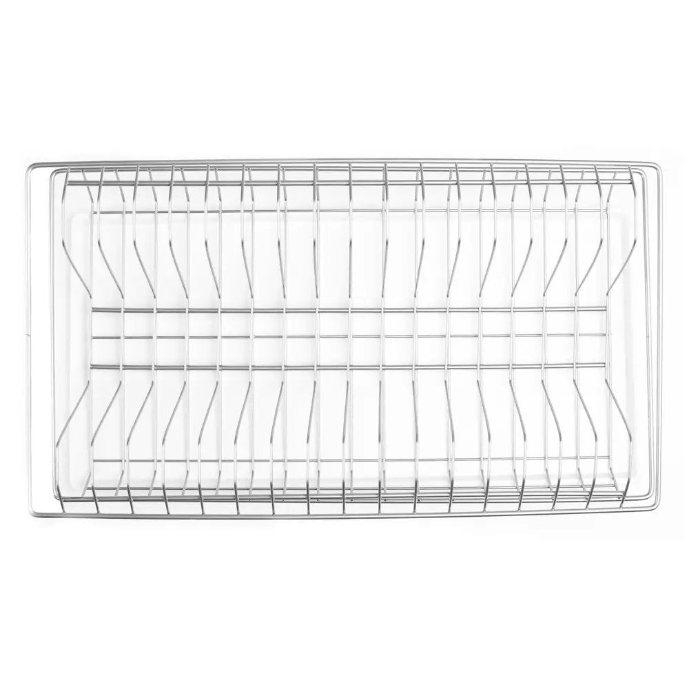 Santreyd — Двухуровневая сушилка для посуды в шкаф, серебристый металл 88109661 STLM-0076743 - Вид №1