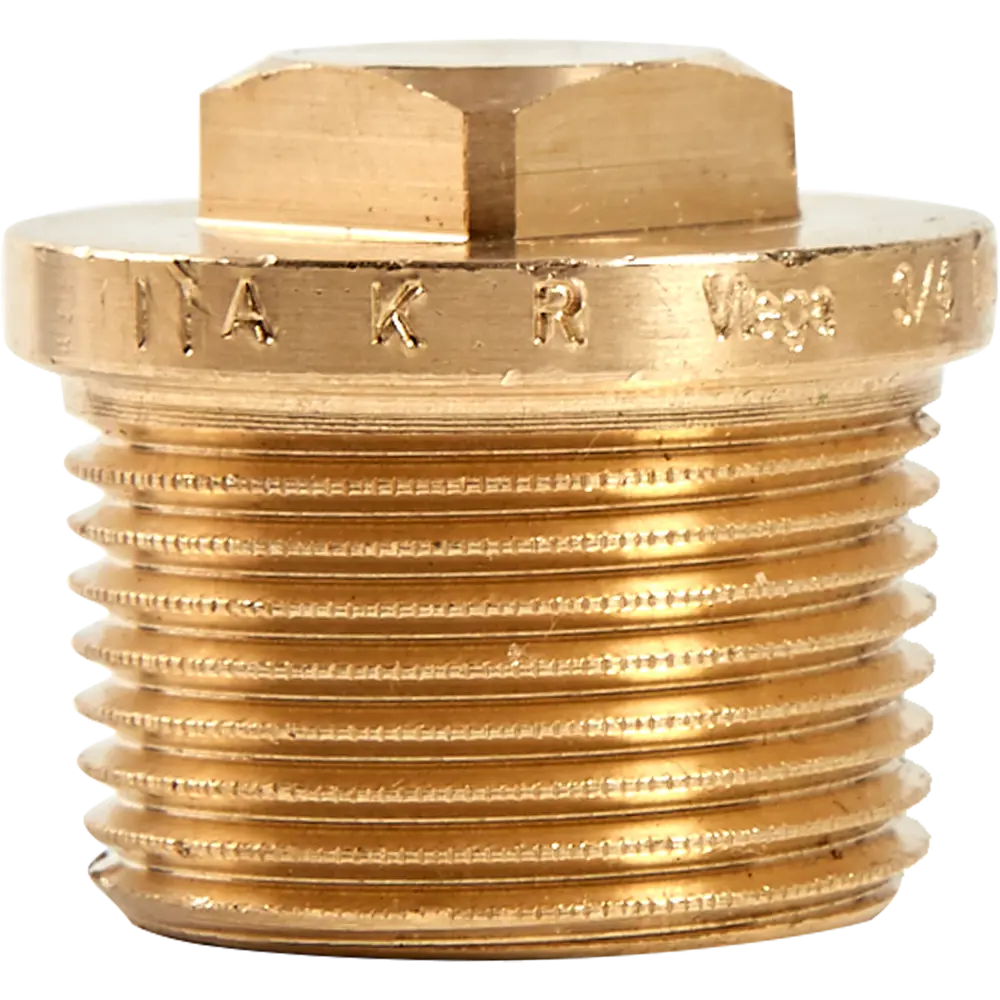 Заглушка Viega 320089, наружная резьба, 3/4", бронза 320089 STLM-2187203 - Вид №1