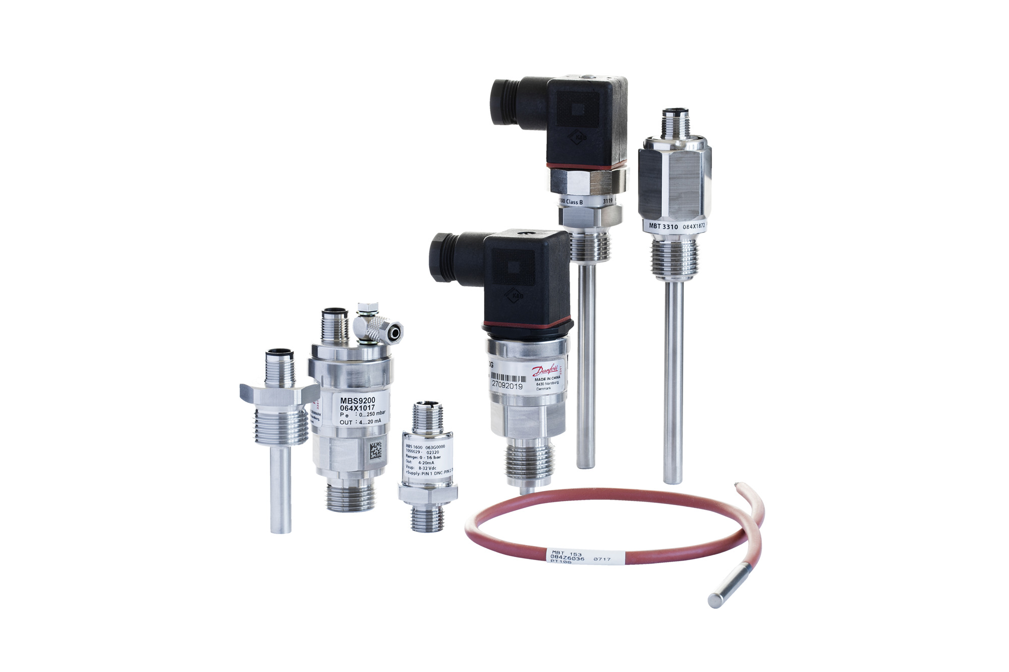 Danfoss MBT5250 — термопреобразователи сопротивления платиновые со сменным чувствительным элементом MBT 5250 Термопреобразователь сопрот-ия 084Z8083  - Вид №12