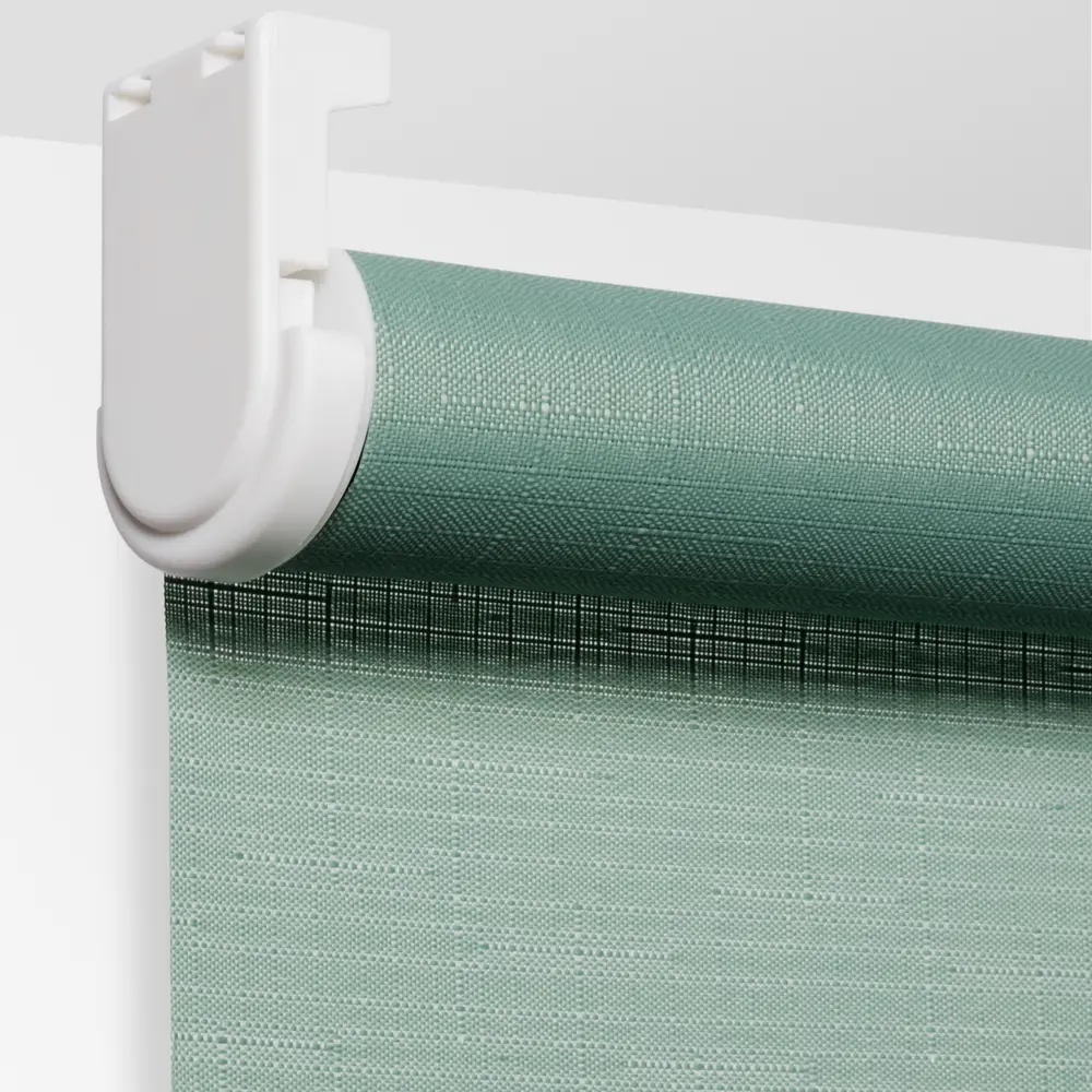 Штора рулонная Inspire «Шантунг» 160x175 см, цвет изумрудный 82612889 STLM-2021402  - Вид №2