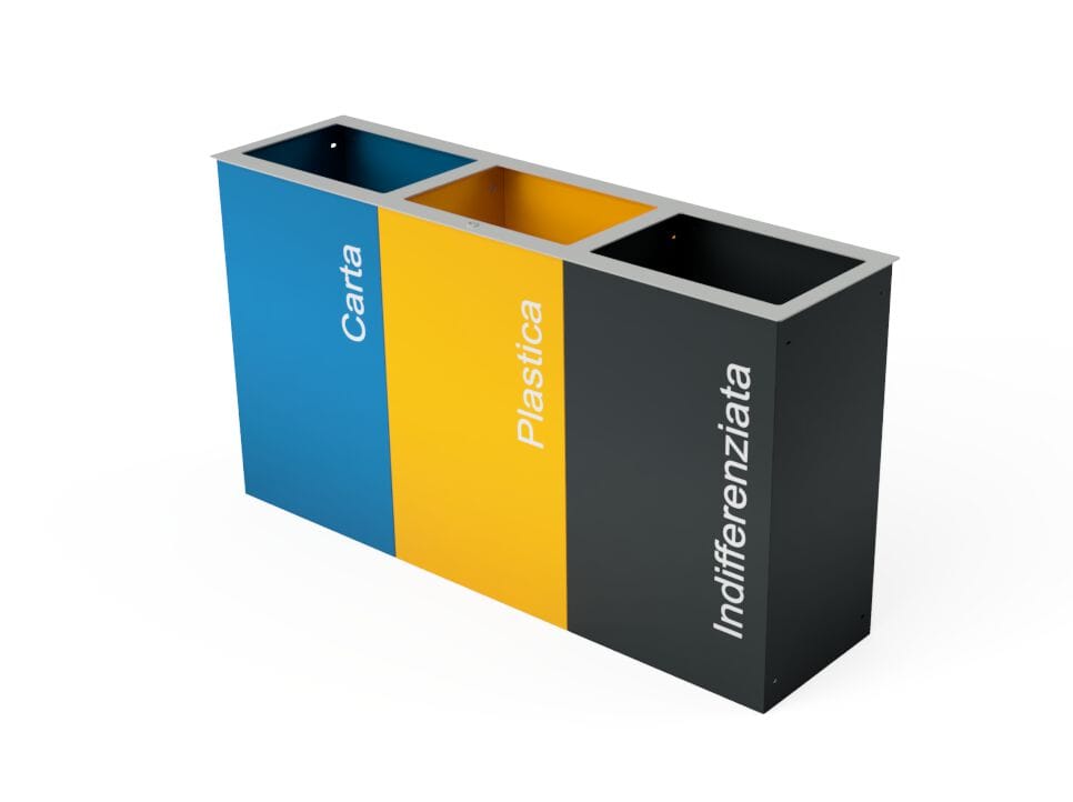 Стальная корзина для мусора для утилизации отходов Studio Città ECO BIN BIG ARCH-00143822