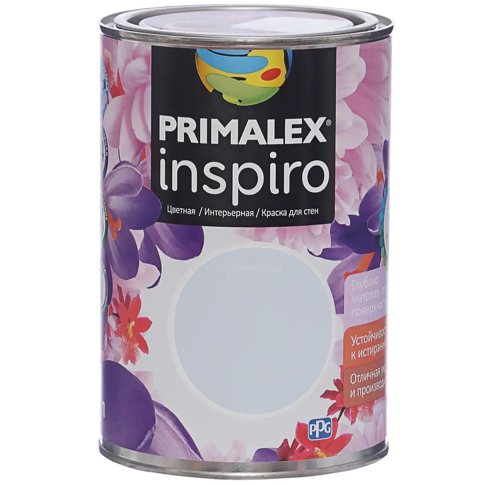 Краска Primalex Inspiro 1 л цвет голубой STLM-2079427 - Вид №1