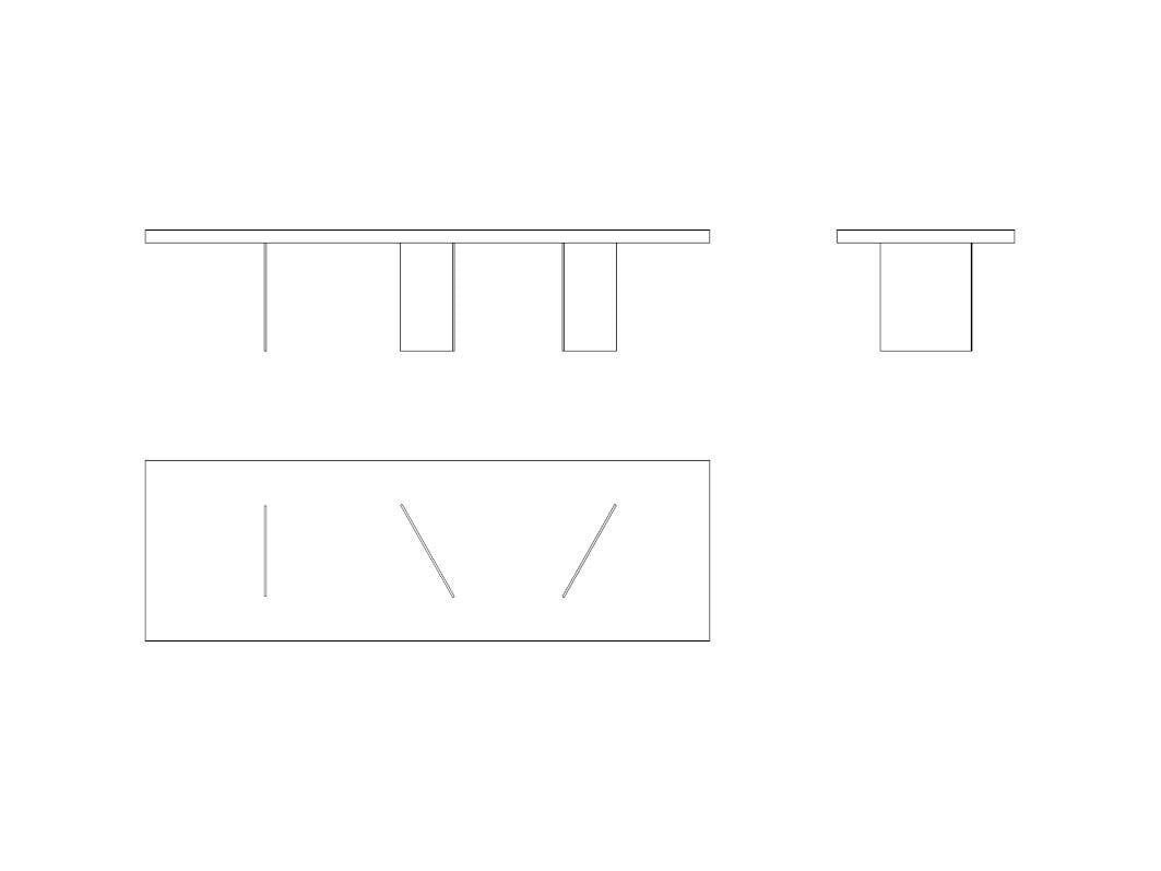 Прямоугольный обеденный стол из дерева и стекла Naturedesign Origin ARCH-00091946 - Вид №4