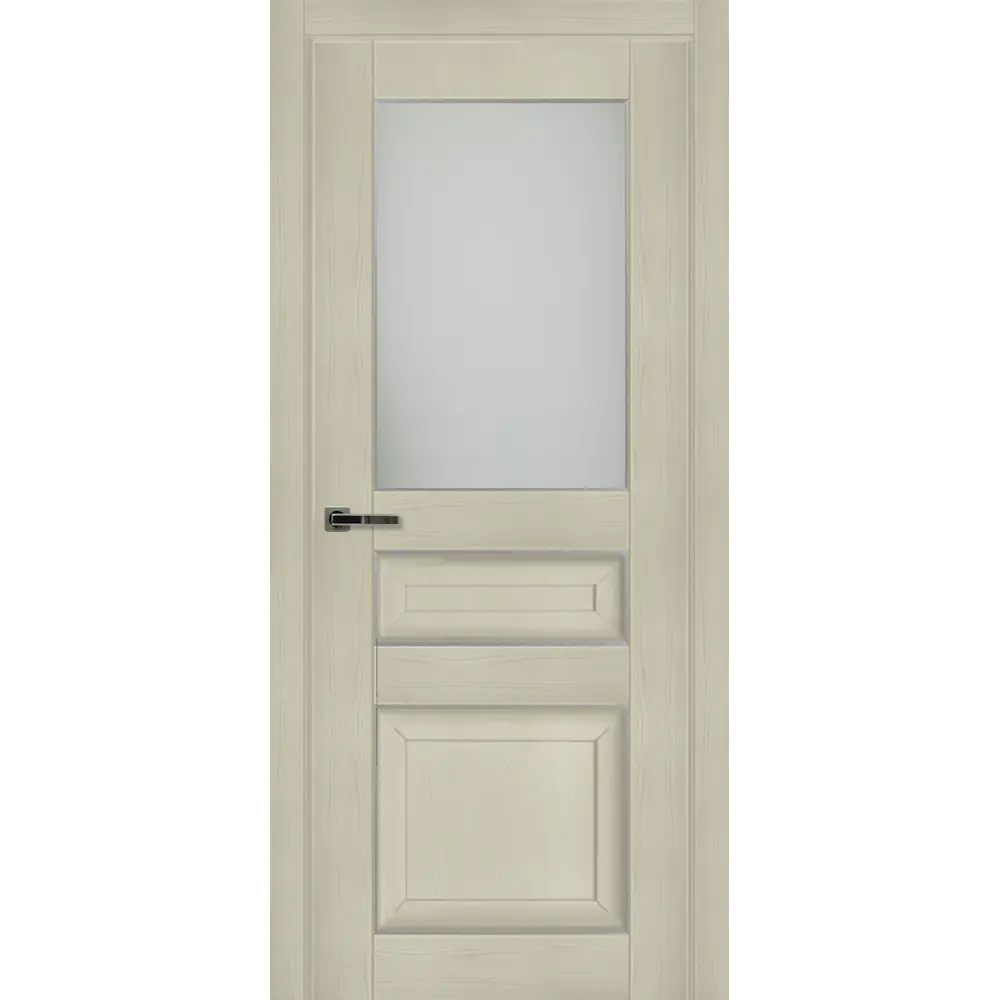Дверь межкомнатная Дерби глухая CPL цвет белый 80х190 см (с замком) КРАСНОДЕРЕВЩИК STLM-2191051 - Вид №1