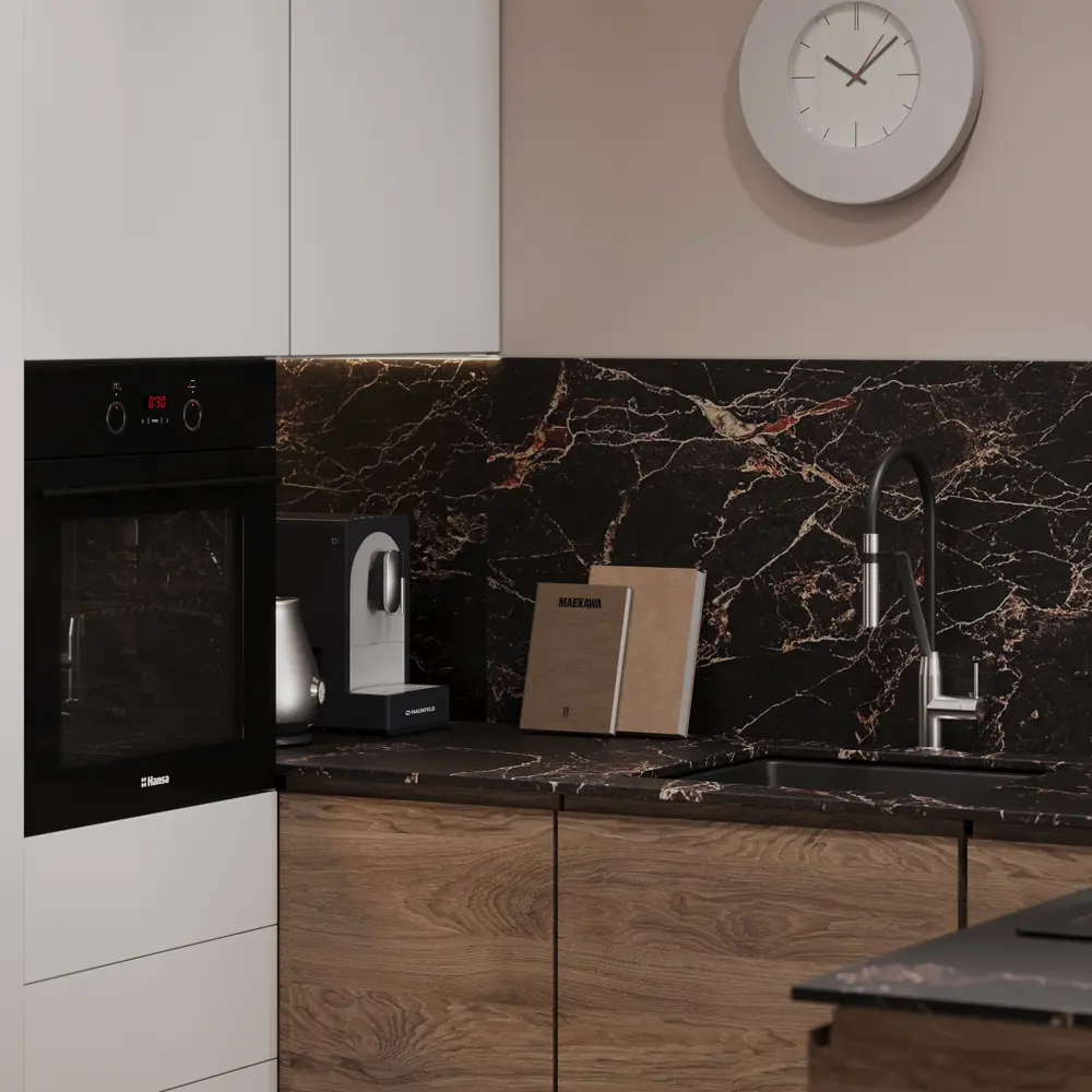 Фасад кухонный DELINIA ID София белый матовый 39.7×76.5 см 82010125 STLM-0886120 - Вид №16