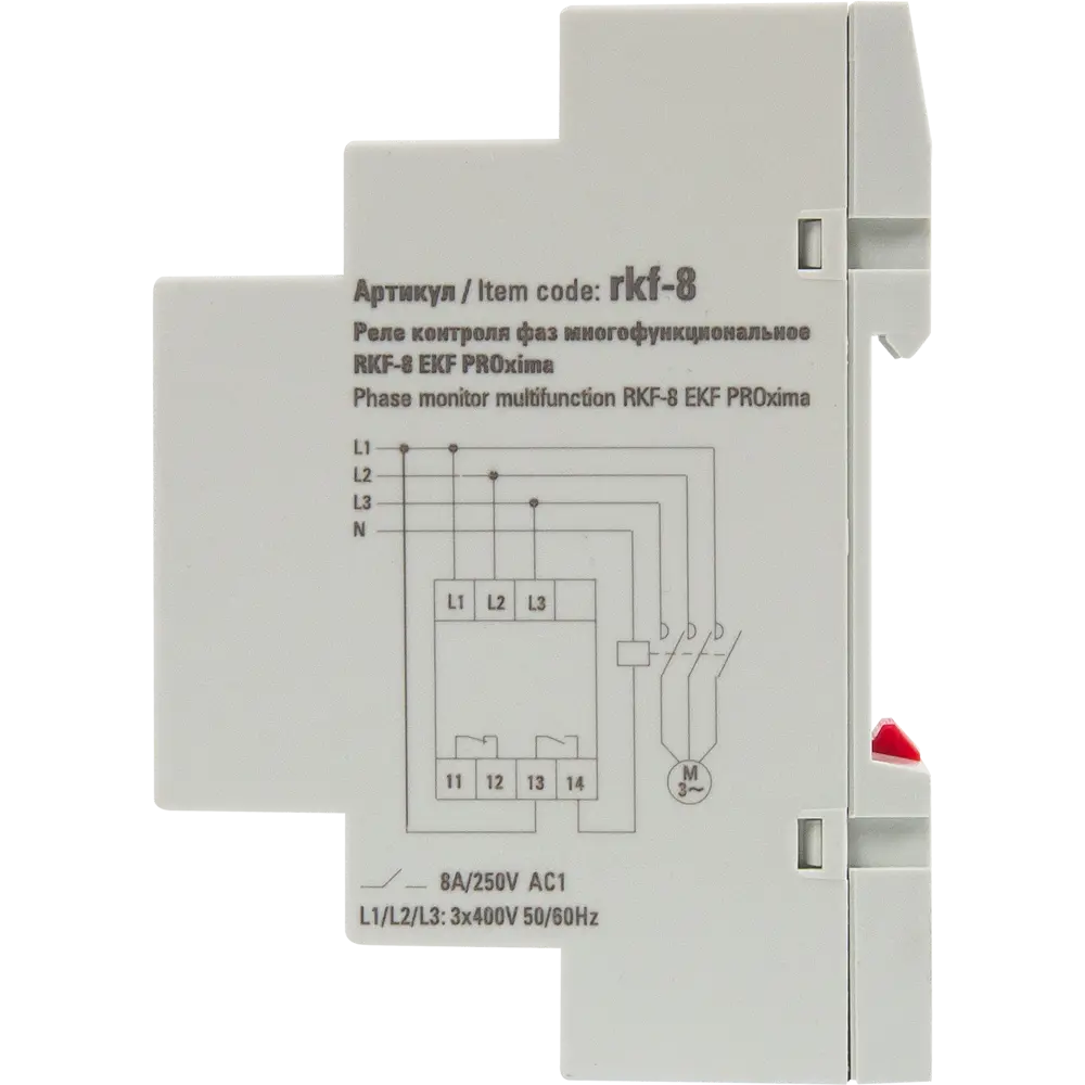 Реле контроля фаз EKF RKF-8 STLM-2186152 - Вид №3