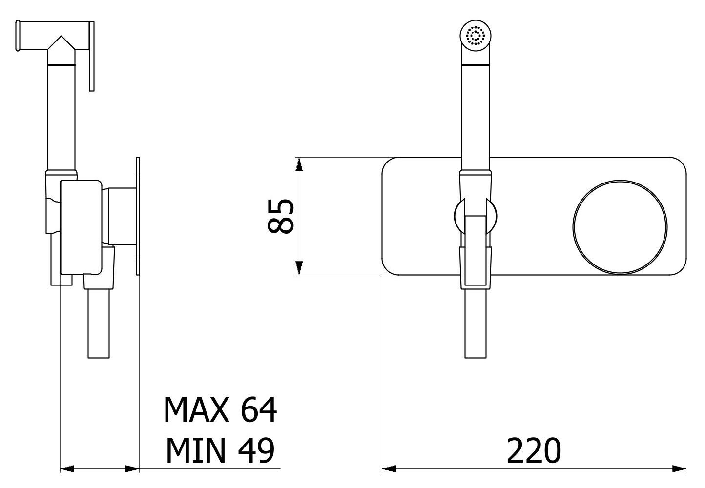 Мраморный гидроскоп с миксером IB мрамор + мрамор Elle ARCH-00039779 - Вид №26