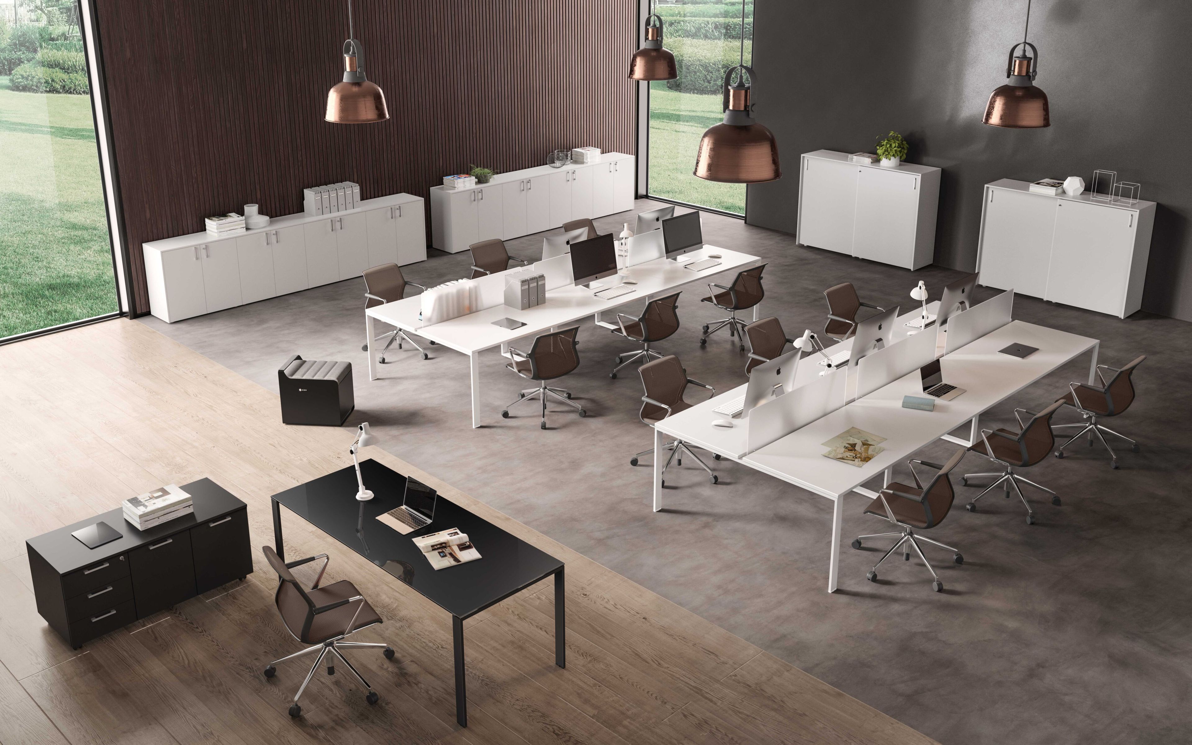 Стол / Стол для совещаний со стеклянной столешницей About Office Funny ARCH-00113802 - Вид №1