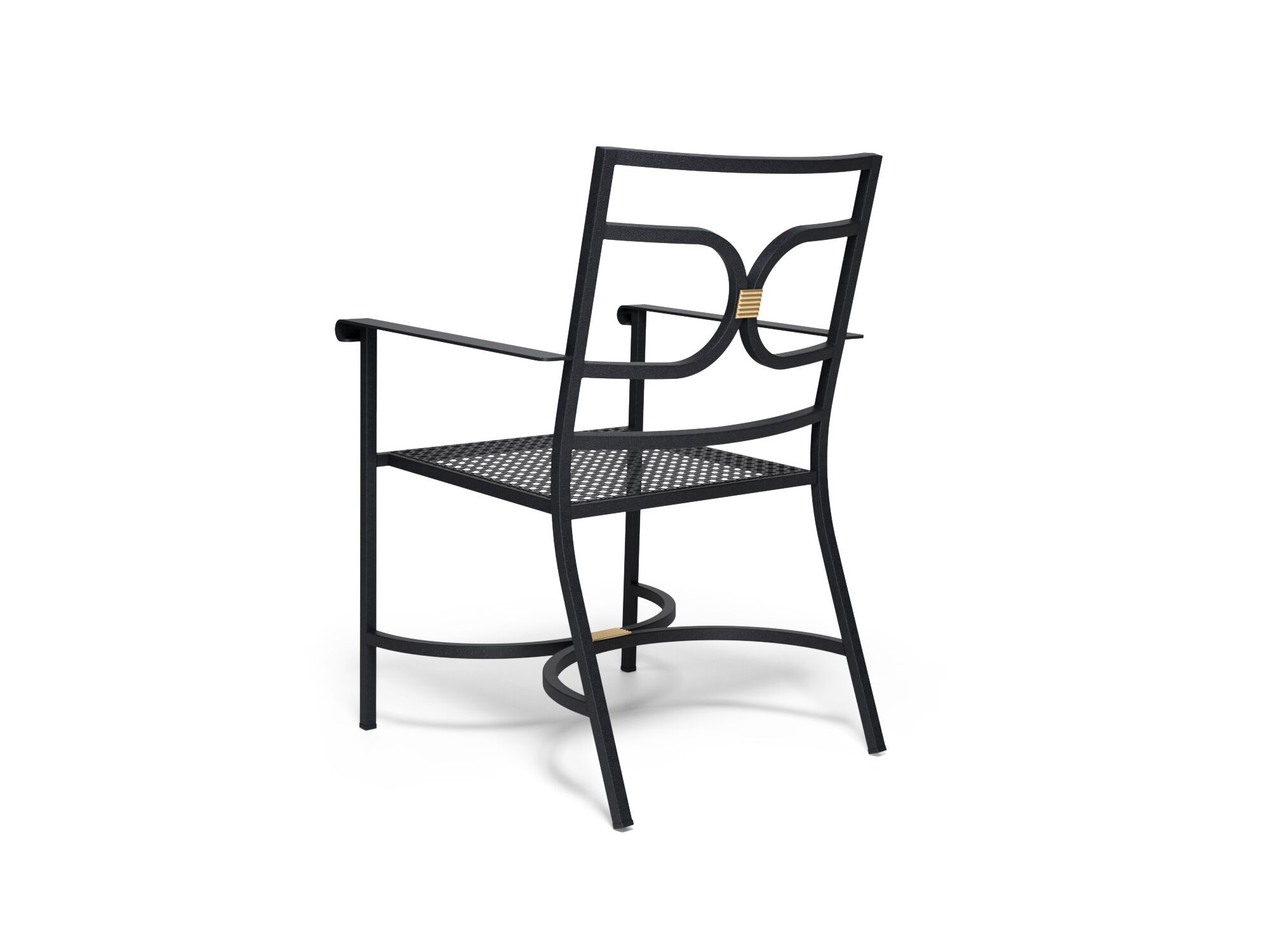 Стальной садовый стул с подлокотниками emu Collier ARCH-00147628 - Вид №3