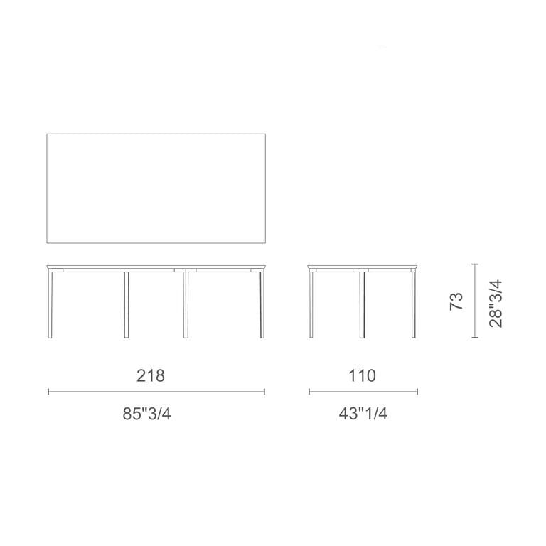 Стол из ясеня CAPPELLINI OPENUP ARCH-00070259 - Вид №3