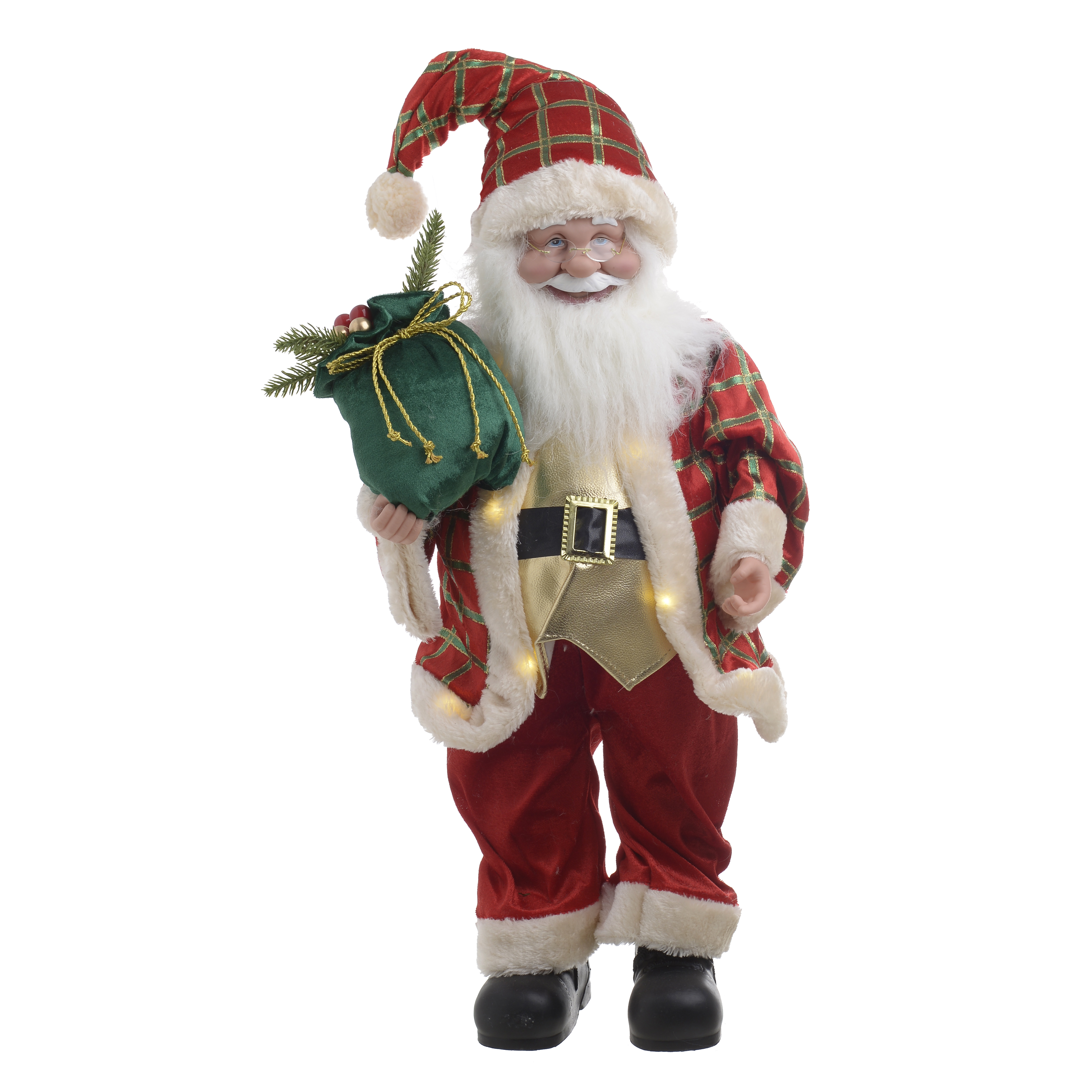 2870306.0212 ДЕКОР НАСТОЛЬНЫЙ С LED САНТА TO4ROOMS  - Вид №1