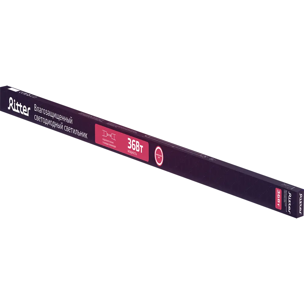 Светильник линейный светодиодный Ritter DSP01-36-4K 1150 мм 36 Вт, нейтральный белый свет, цвет белый STLM-2003789 - Вид №4