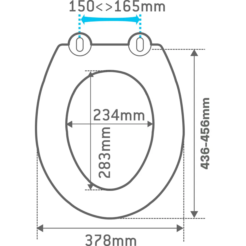 Сиденье для унитаза Sensea Easy овальное, цвет белый STLM-2004277 - Вид №11