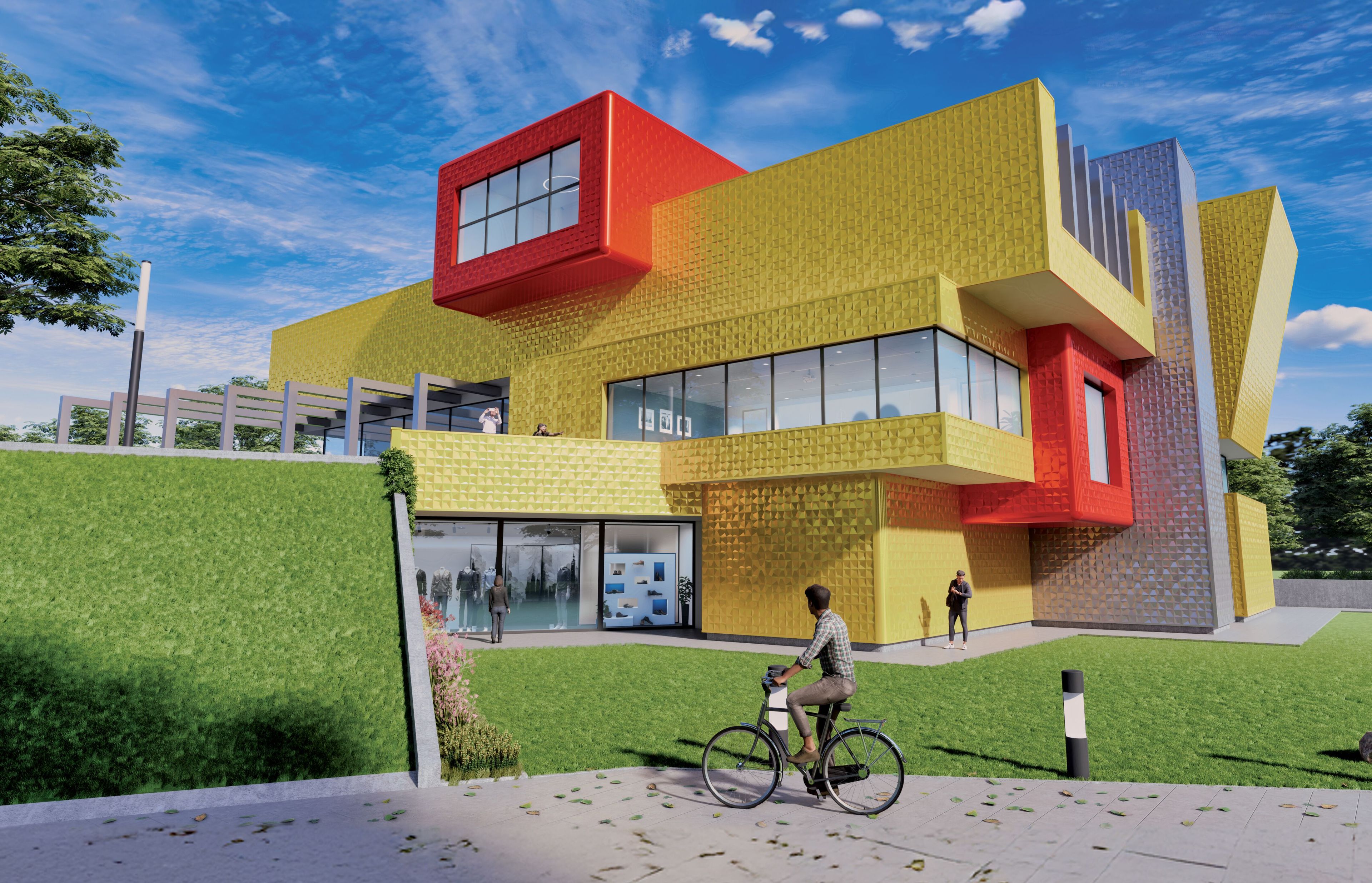 Изолированная металлическая панель для фасада ELCOM SYSTEM ТЕРМОПАРЕТЫ® ARCH-00147678 - Вид №25