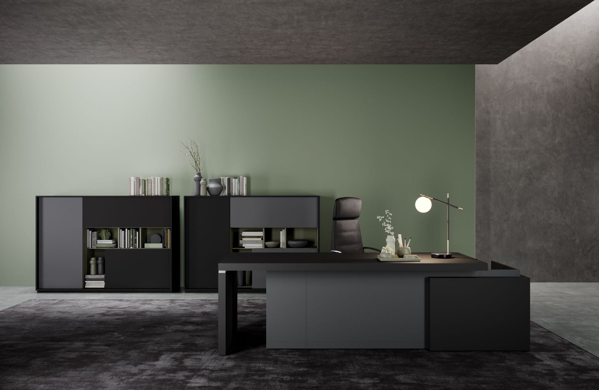 Деревянный прямоугольный рабочий стол PROF SESSANTA ARCH-00012187 - Вид №9