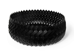 Регенерированная кожаная корзина