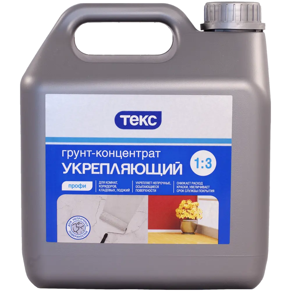 Грунтовка концентрат укрепляющая Текс Профи 2.5 л STLM-2143608