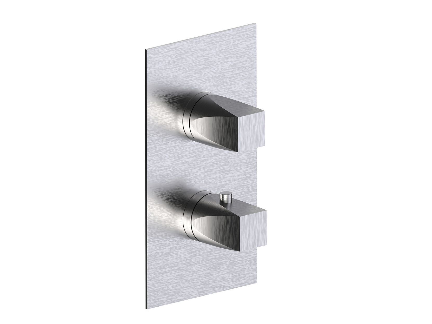 Термостатический смеситель для душа из нержавеющей стали с пластиной Rubinetterie Frattini Aline ARCH-00134177 - Вид №1