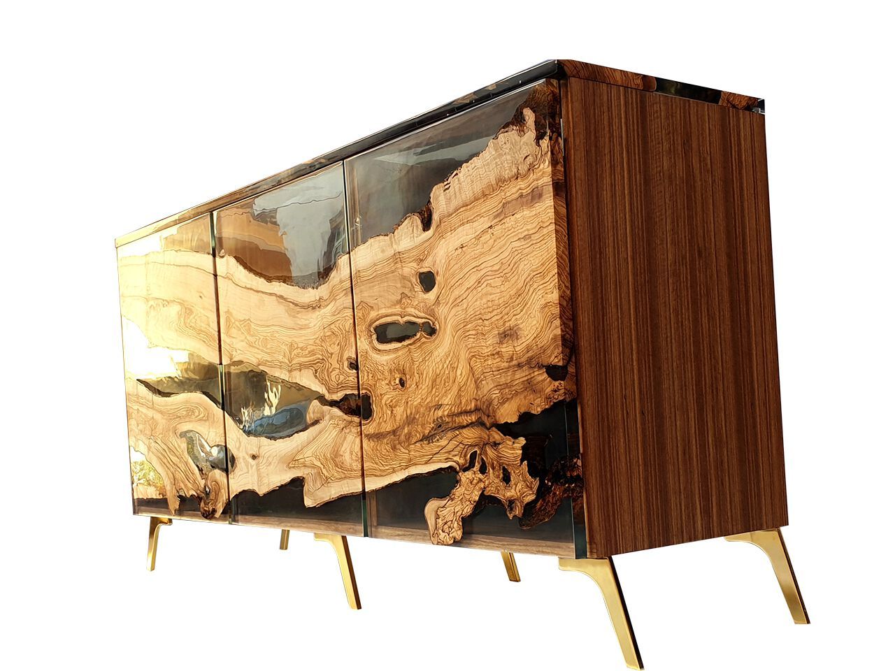 Мебель из смолы и дерева вяза с распашными дверями Legnor LEG2408747 / LEG2408748 ARCH-00034819 - Вид №13