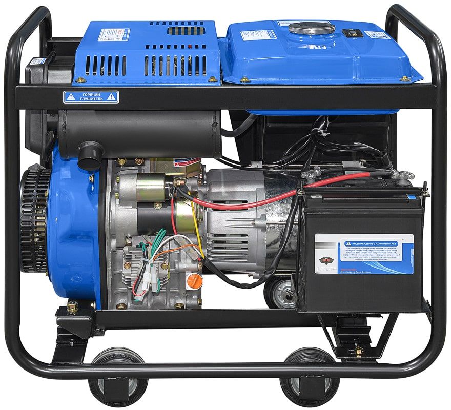 Электрогенератор  дизельный  ТСС SDG 6500EHA 5411126 STDN-0004487 - Вид №3