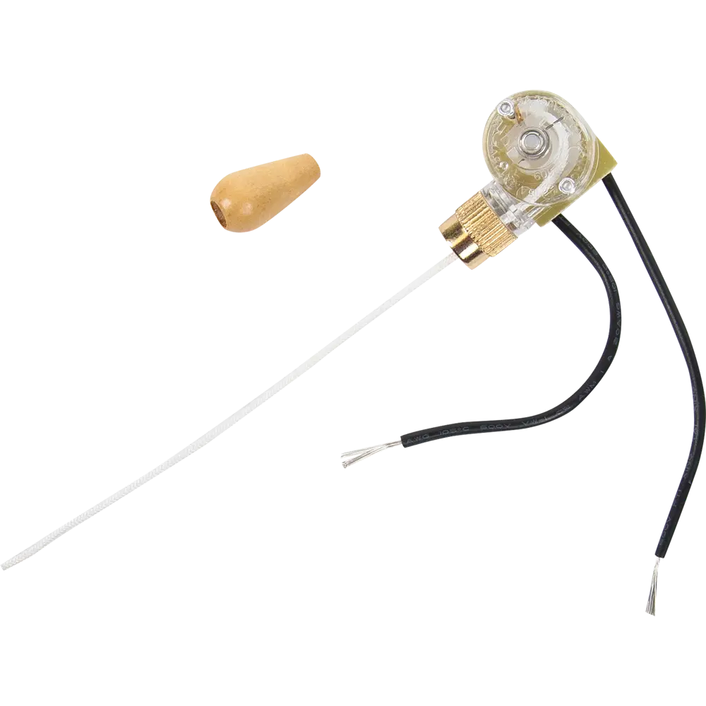 КЛЮЧНИК Сонетка-выключатель для бра с деревянным декором 82367676 STLM-0025611 - Вид №1