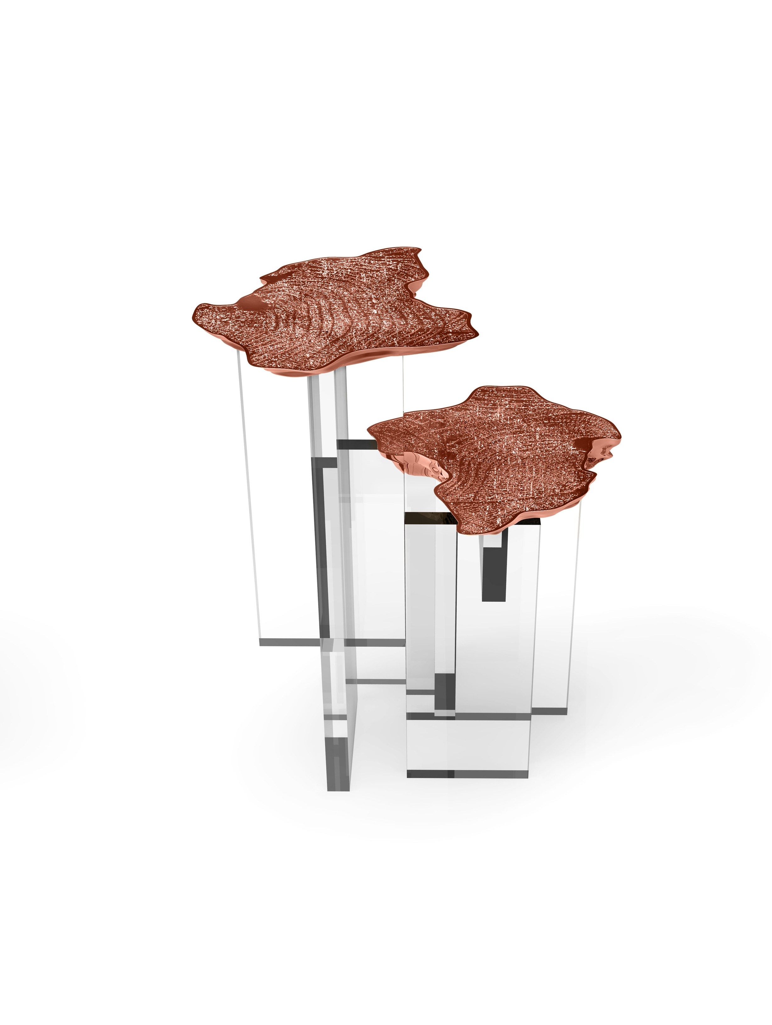 Высокий латунный журнальный столик для гостиной Boca do Lobo Лимитированная серия ARCH-00071692 - Вид №11