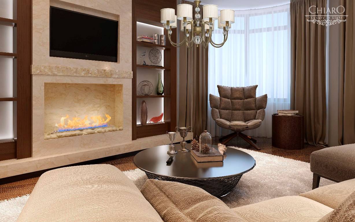 Подвесная люстра Chiaro София 355012008 бежевая CHIARO ДИЗАЙНЕРСКИЕ, СОФИЯ 059414 Бежевый  - Вид №2