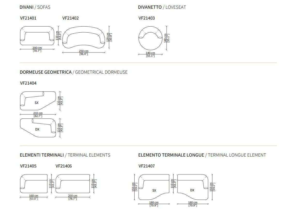 Модульный тканевый диван Vittoria Frigerio Монако ARCH-00108768 - Вид №5