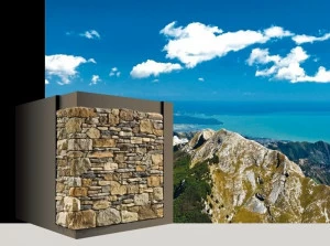 GEOPIETRA® Облицовка фасада реконструированным камнем Profilo scagliato