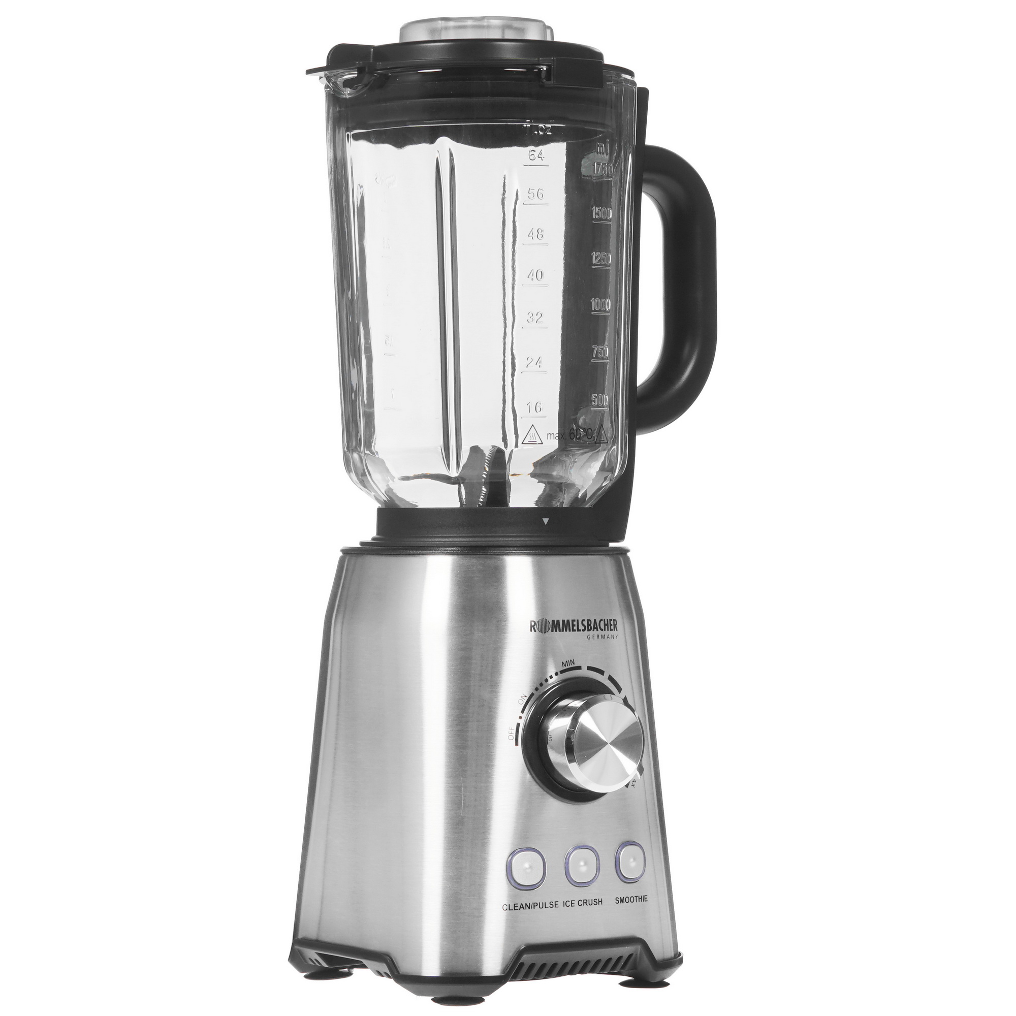 5315596 Блендер стационарный Rommelsbacher MX 1250 серебристый STDN-0088959