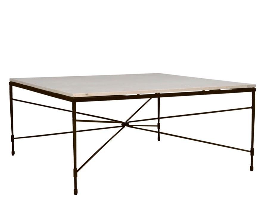 Квадратный стол из смолы и нержавеющей стали JANUS et Cie AMALFI STAR ARCH-00076198 - Вид №5