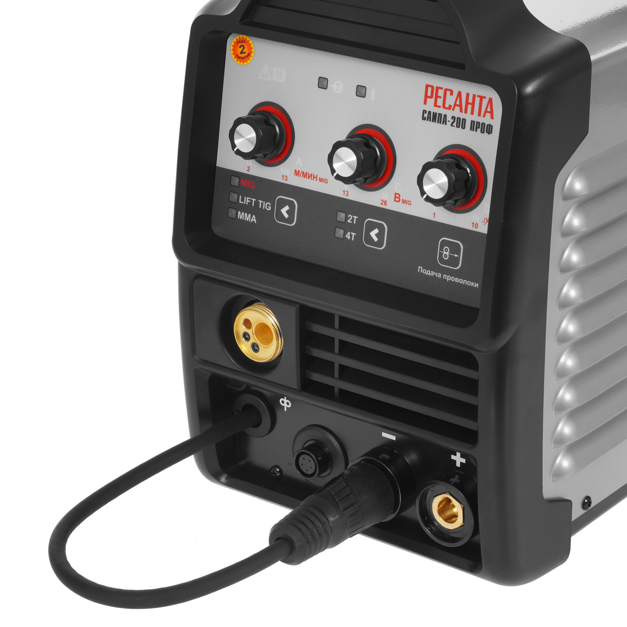 Сварочный аппарат Ресанта САИПА-200 ПРОФ (MIG/MAG) 5356855 STDN-0009916 - Вид №3