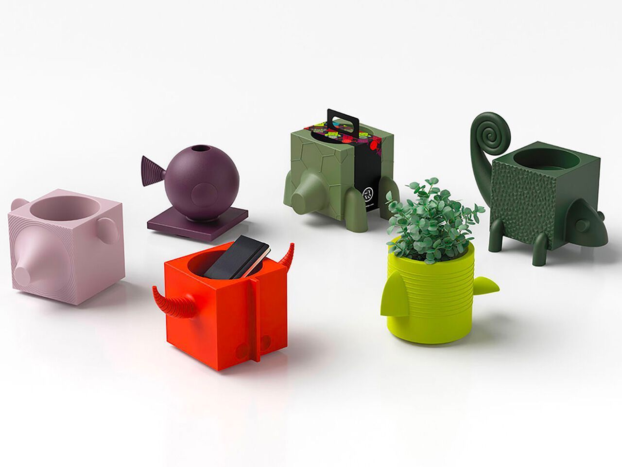 Квадратный полиэтиленовый садовый горшок Lyxo Design FERA OROT ARCH-00029933 - Вид №2