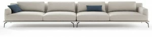 NICOLINE Секционный диван со съемным чехлом из ткани