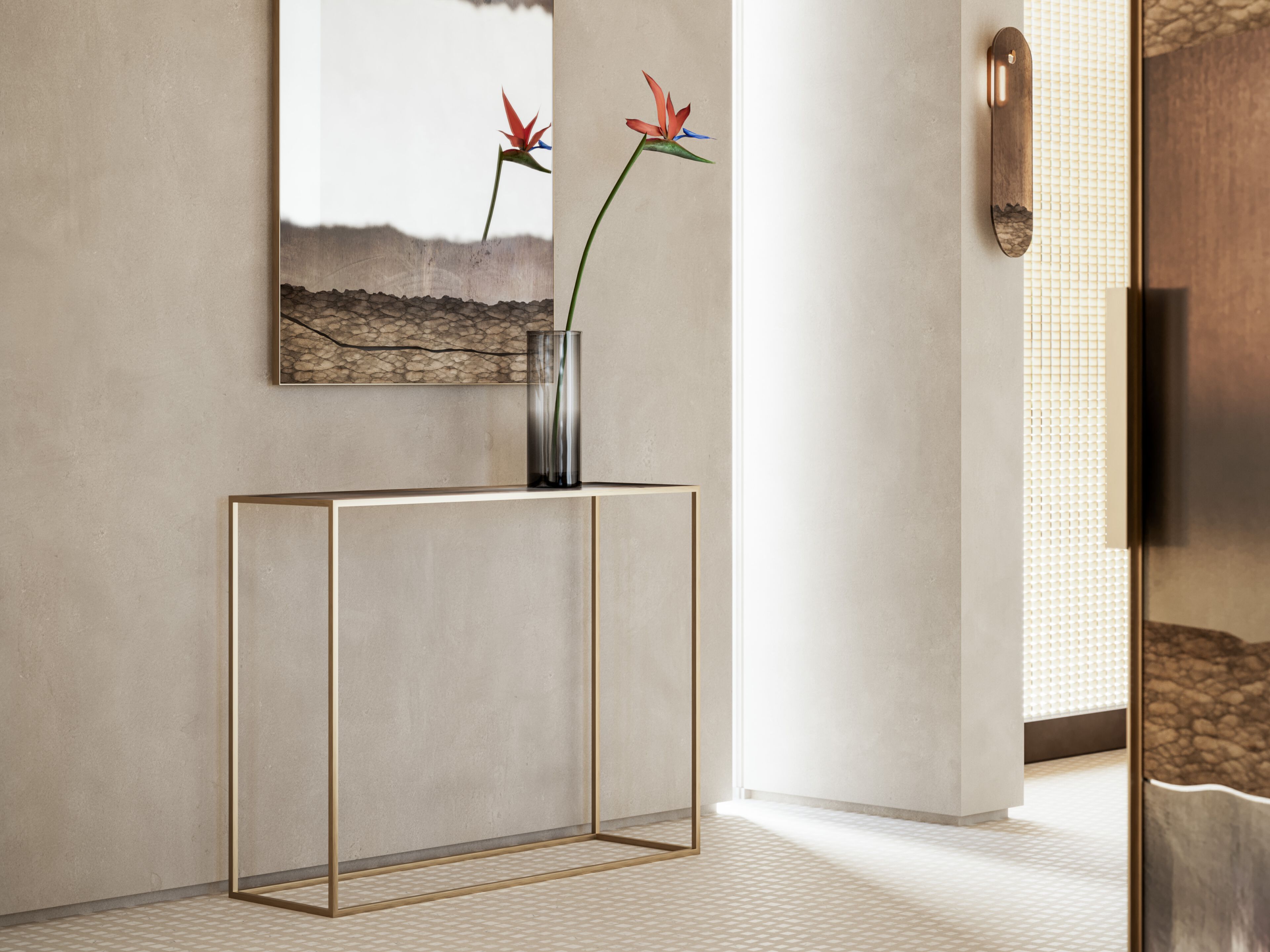 Металлическая прямоугольная консоль ARTE VENEZIANA Langhe ARCH-00064887 - Вид №5